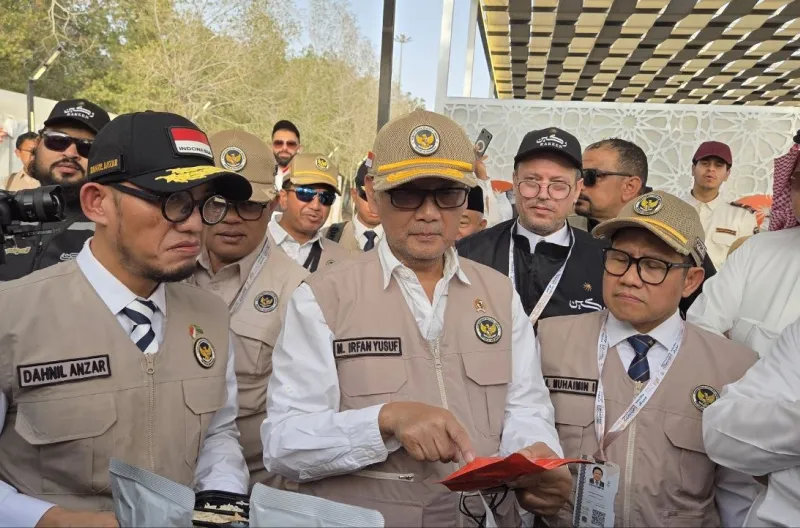 Kementerian Haji dan Umrah RI Pastikan Layanan Jemaah di Armuzna Berjalan Optimal, Setara, dan Aman Kementerian Haji dan Umrah RI Pastikan Layanan Jemaah di Armuzna Berjalan Optimal, Setara, dan Aman