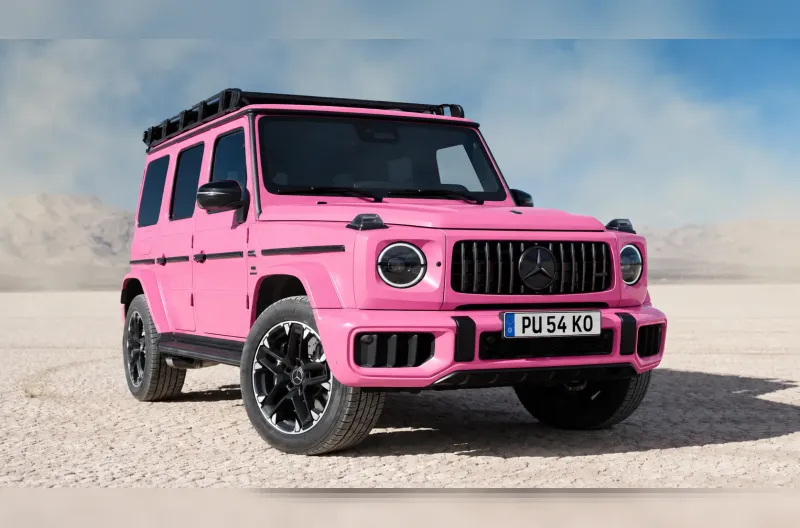 Ilustrasi, dalam foto ini Mercedes-Benz G-Class AMG 63 -Soft Pink PUSAKO