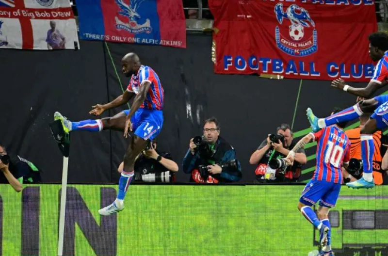 Jean-Phillipe Mateta mencetak satu-satunya gol dalam pertandingan tersebut