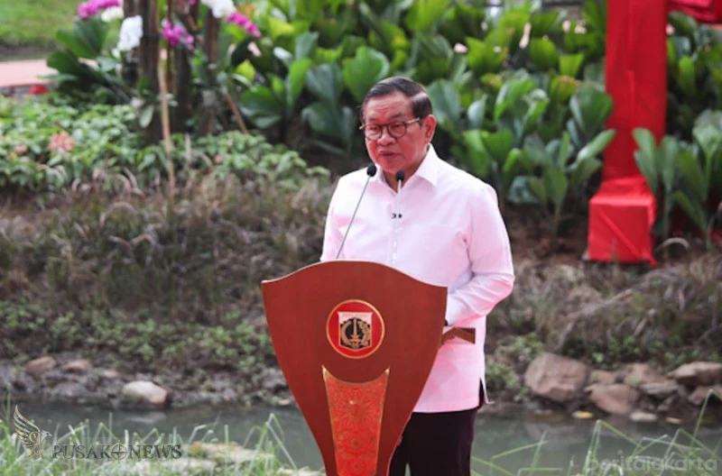Tanpa APBD! Pramono Bangun Taman Bendera Pusaka
