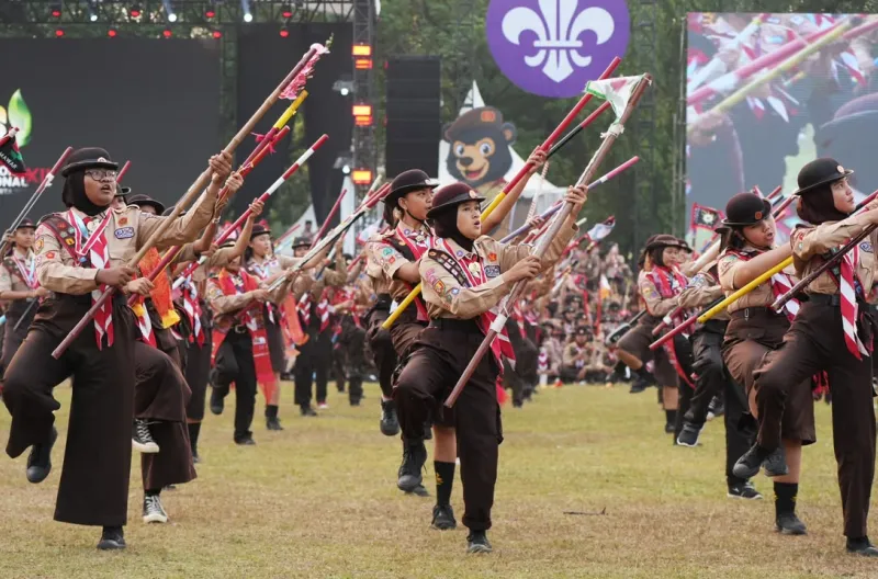 Jambore Nasional XII 2026 Diikuti 19.833 Peserta, Pramuka Didorong Dukung Swasembada Pangan