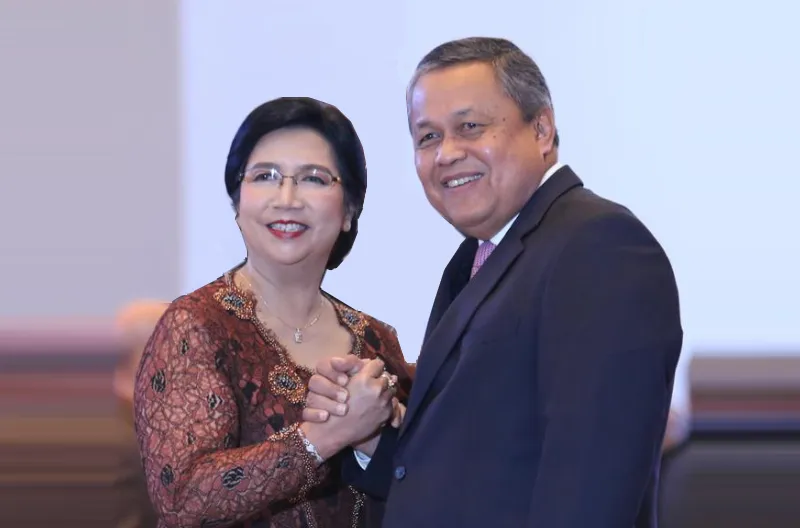 Destry Damayanti saat ini menjalankan tugas sebagai Pejabat Gubernur Sementara BI, menyusul pengunduran diri Perry Warjiyo dari jabatan Gubernur BI pada akhir Juli 2026