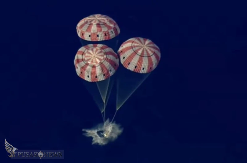 Astronaut Artemis II NASA Berhasil Kembali ke Bumi Usai Misi Bersejarah Mengitari Bulan