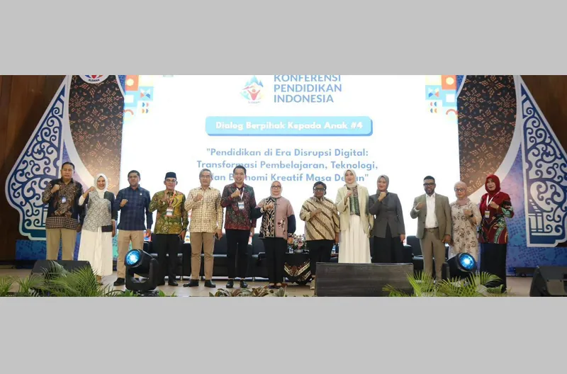 Acara Konferensi Pendidikan Indonesia yang diselenggarakan di Universitas Negeri Yogyakarta (UNY) (2/7).
