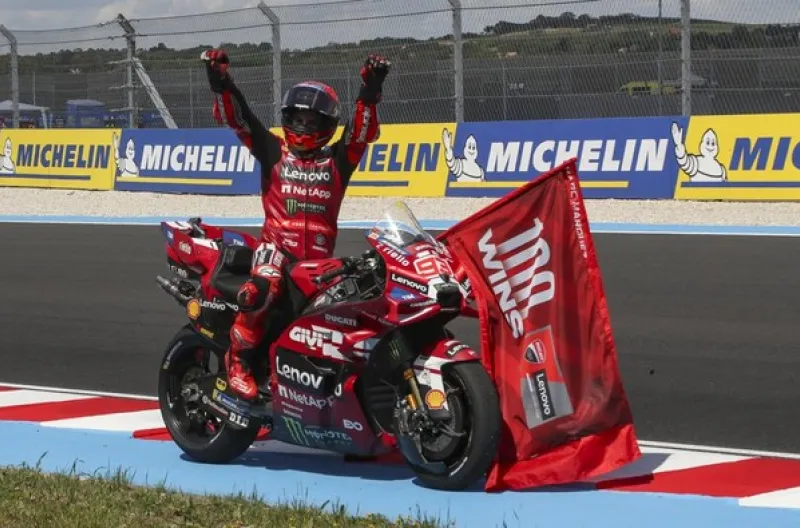 Torehan Kemenangan ke-100 Marc Marquez dan Ducati di GP Hungaria