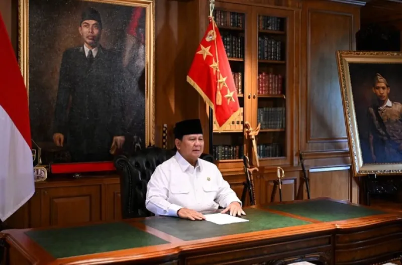 Presiden Prabowo Subianto menyampaikan ucapan selamat kepada seluruh umat Buddha yang memperingati Hari Raya Waisak 2570 Buddhist Era (BE), pada Minggu, 31 Mei 2026