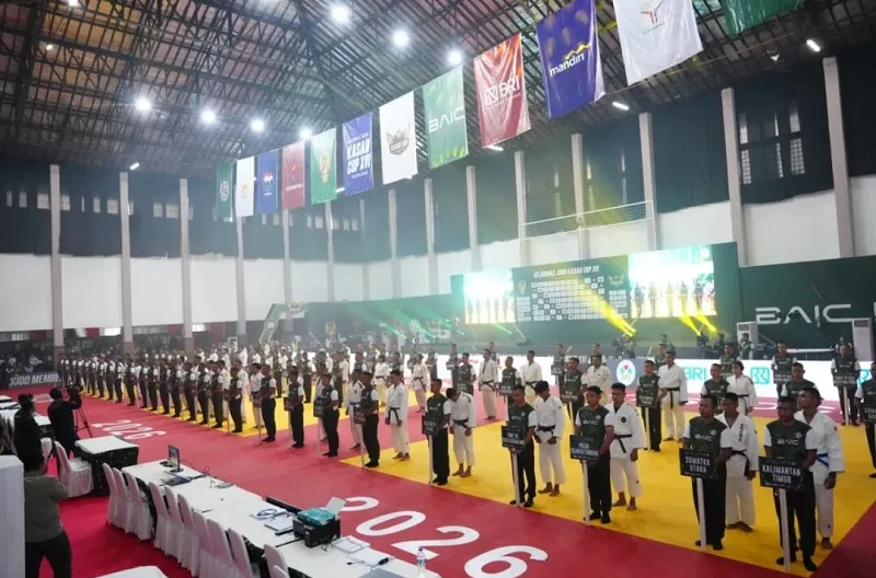 Kejurnas Judo Piala Kasad XVI 2026 Jadi Ajang Lahirkan Judoka Masa Depan Indonesia