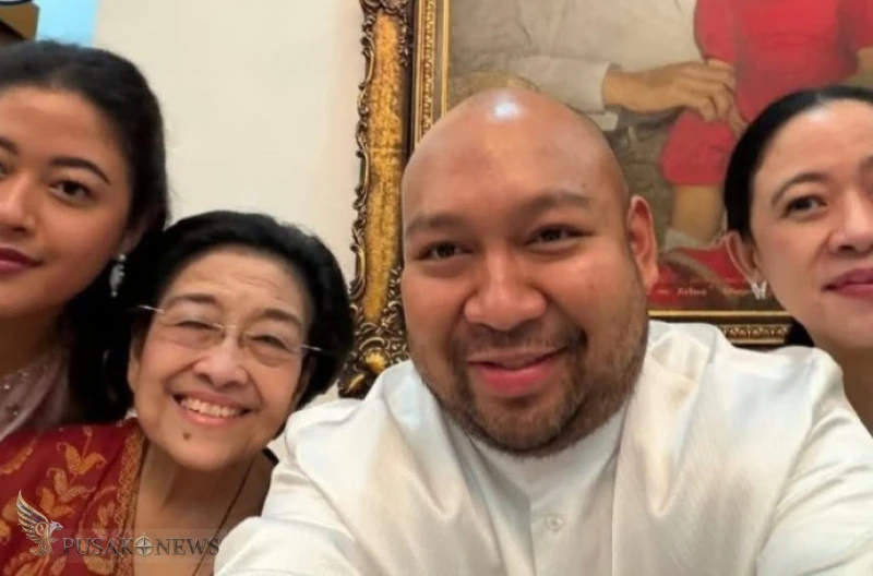 Moment Special Ultah ke-42 Didit Prabowo: Potong Tumpeng Prabowo, Tiup Lilin Bareng Megawati!