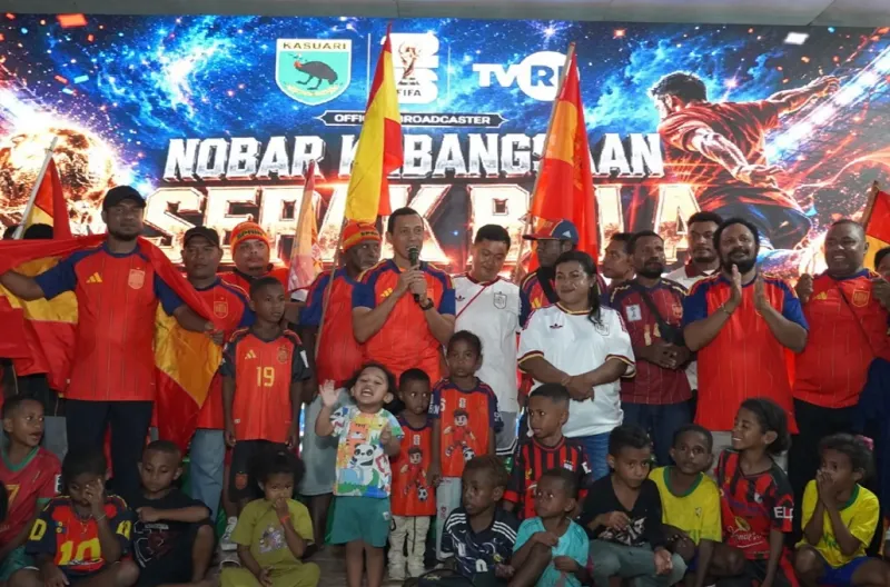 TNI Gelar Nobar Piala Dunia 2026 di 1.500 Titik, Satukan Jutaan Warga Indonesia