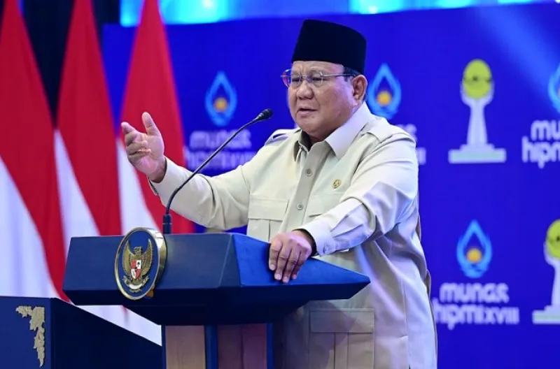 Presiden Prabowo Subianto secara resmi membuka Musyawarah Nasional (Munas) XVIII Himpunan Pengusaha Muda Indonesia (HIPMI) yang digelar di Kota Bandar Lampung, Provinsi Lampung, pada Rabu, 10 Juni 2026.
