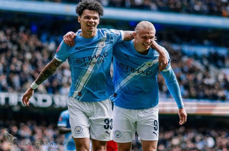 Manchester City Tundukkan Liverpool 4-0, Haaland Cetak Hattrick dan Bawa City ke Semifinal FA Cup