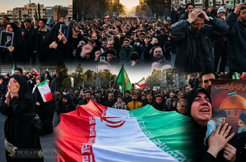 40 Hari Berkabung! Iran Resmi Umumkan Duka Nasional Usai Khamenei Wafat
©PusakoNews.com/red