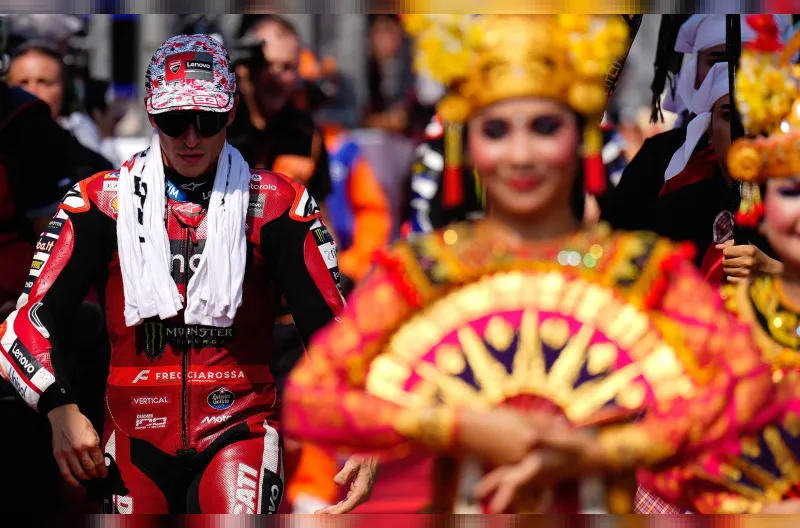 Marc Marquez dari Ducati Lenovo Team