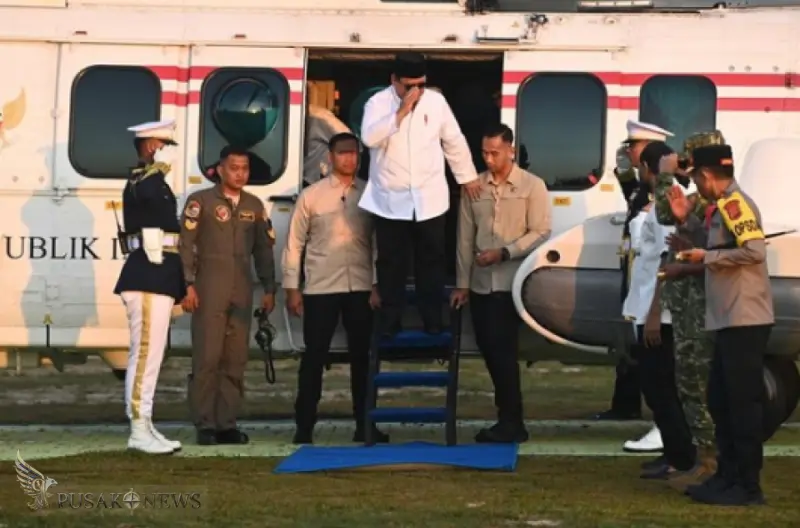 Presiden Prabowo Salat Idulfitri 1447 H Bersama Warga Aceh Tamiang