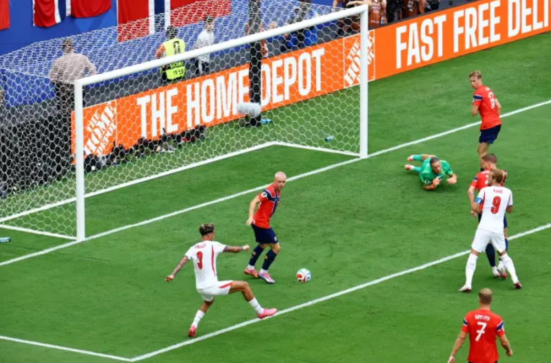 Brace Bellingham Hentikan Laju Haaland, The Three Lions Tatap Semifinal