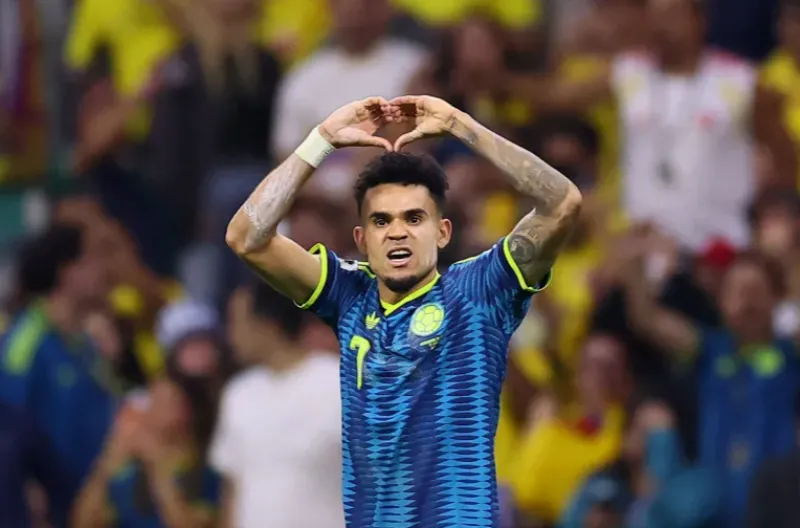Pemain Terbaik Pertandingan Michelob Ultra Superior, Luis Diaz (Kolombia)