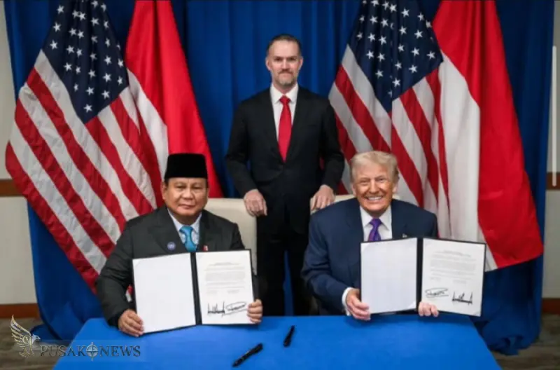 Trump–Prabowo Teken Perjanjian Dagang Resiprokal, Perkuat Kemitraan Strategis RI–AS Trump–Prabowo Teken Perjanjian Dagang Resiprokal, Perkuat Kemitraan Strategis RI–AS