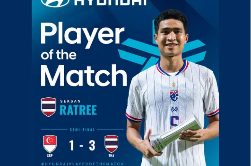 Hyundai Player of the Match - Seksan Ratree (#5), Thailand