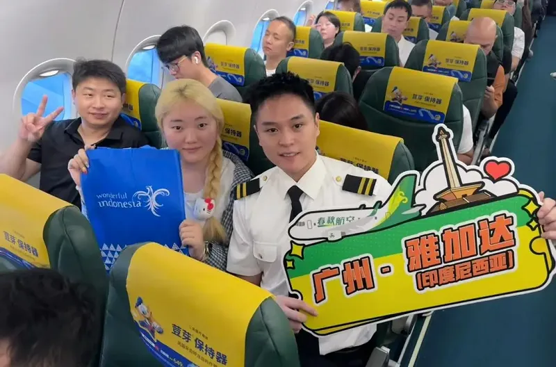 Kemenpar Apresiasi Pembukaan Rute Baru Spring Airlines dari Guangzhou dan Shenzhen ke Jakarta