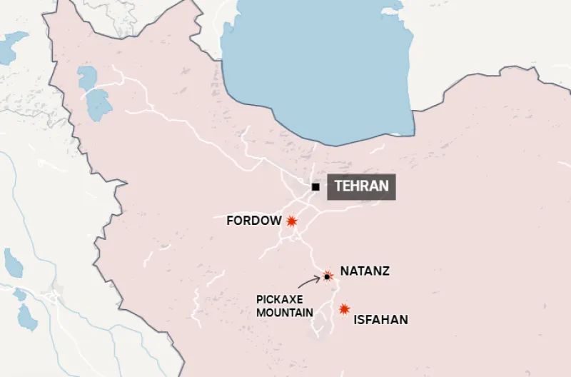 Trump Bidik Gunung Pickaxe, Benarkah Iran Sembunyikan Ribuan Sentrifugal Nuklir?