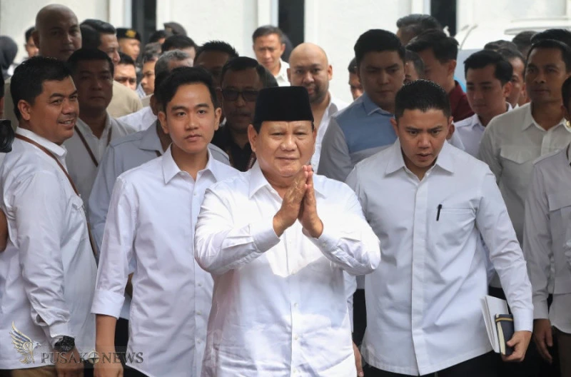 Pasangan Calon Presiden dan Wakil Presiden Terpilih Pemilu Tahun 2024 di Jakarta