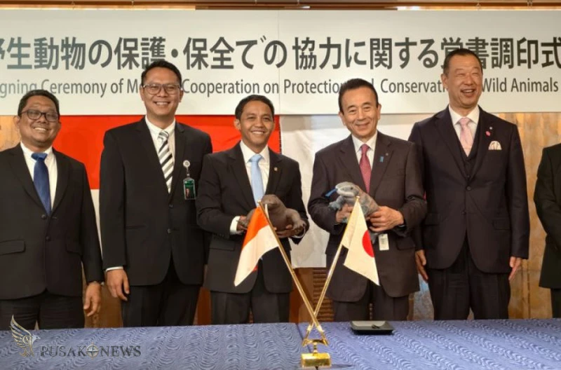 Indonesia–Jepang Perkuat Kerja Sama Konservasi Satwa Liar melalui Program Breeding Loan Komodo
