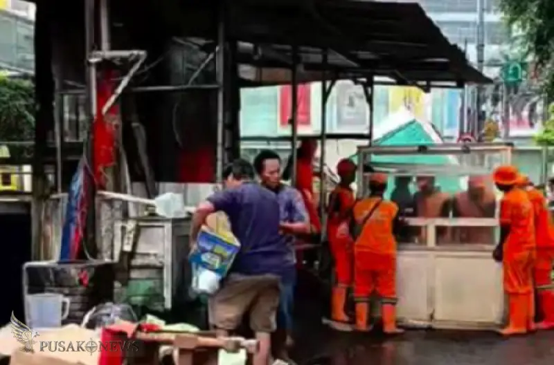 Trotoar Thamrin City Kembali ke Fungsi Semula, PKL Liar Ditertibkan