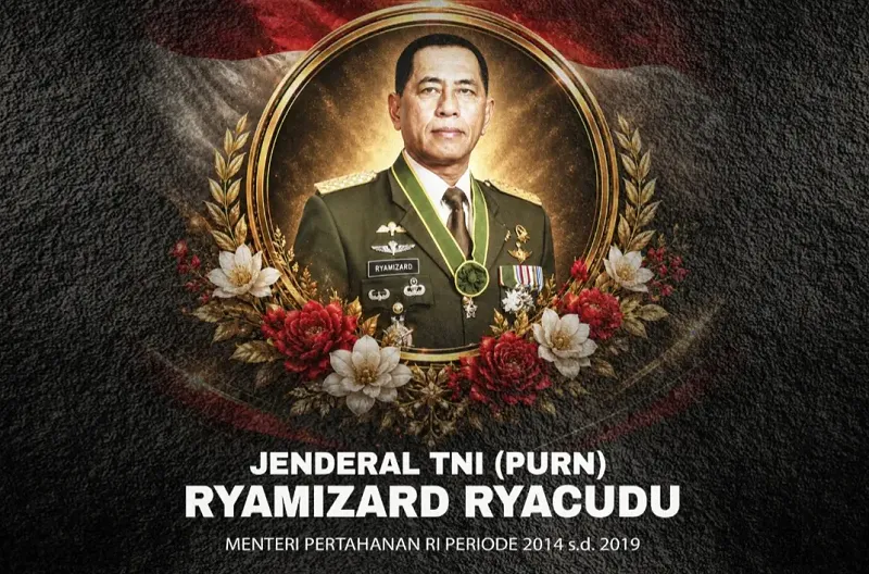 Indonesia Berduka, Jenderal TNI (Purn) Ryamizard Ryacudu Tutup Usia Indonesia Berduka, Jenderal TNI (Purn) Ryamizard Ryacudu Tutup Usia