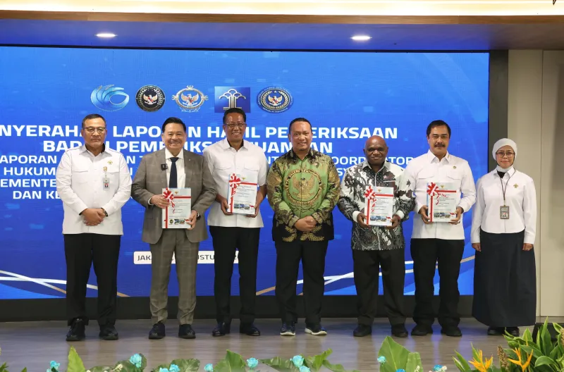 Empat Kementerian Terima LHP BPK 2025, Otto Hasibuan Dorong Rekomendasi Jadi Acuan Penguatan Tata Kelola Empat Kementerian Terima LHP BPK 2025, Otto Hasibuan Dorong Rekomendasi Jadi Acuan Penguatan Tata Kelola