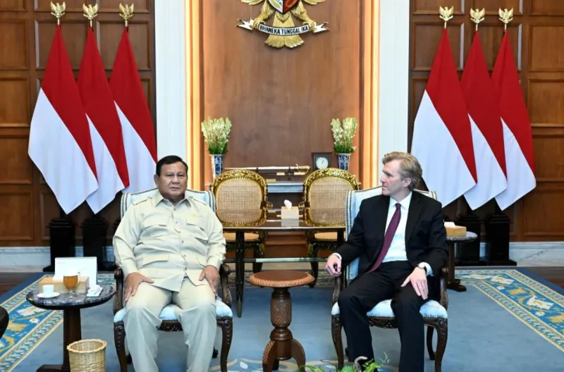 Presiden Prabowo Terima Wakil Menteri Perang AS Elbridge Colby, Bahas Penguatan Kemitraan Strategis Presiden Prabowo Terima Wakil Menteri Perang AS Elbridge Colby, Bahas Penguatan Kemitraan Strategis