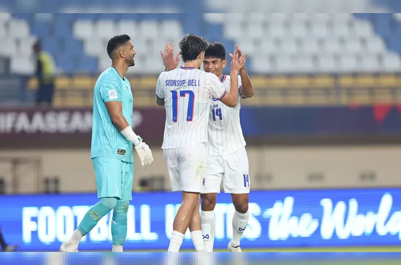 Thailand Hajar Pakistan 4-0, Teerasak Poeiphimai Cetak Dua Gol