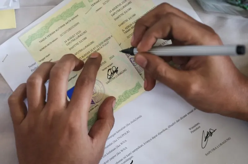30 Pasangan Ikuti Festival Kawinan Tanah Abang, Dapat Fasilitas Isbat Nikah hingga Bantuan Mahar