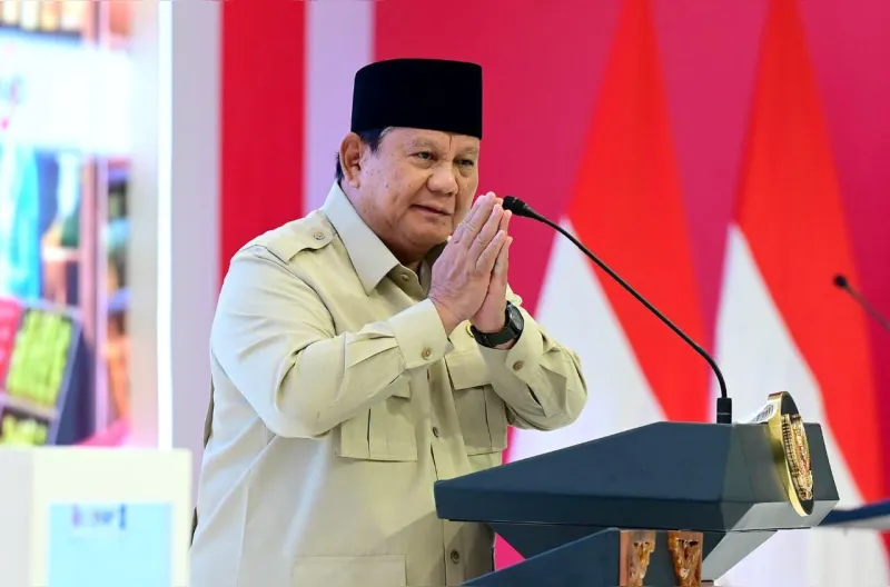 Presiden Prabowo Subianto menghadiri Rapat Koordinasi Nasional (Rakornas) Tim Percepatan Akses Keuangan Daerah (TPAKD) di JIEXPO Kemayoran, Jakarta, pada Kamis, 22 Oktober 2026.