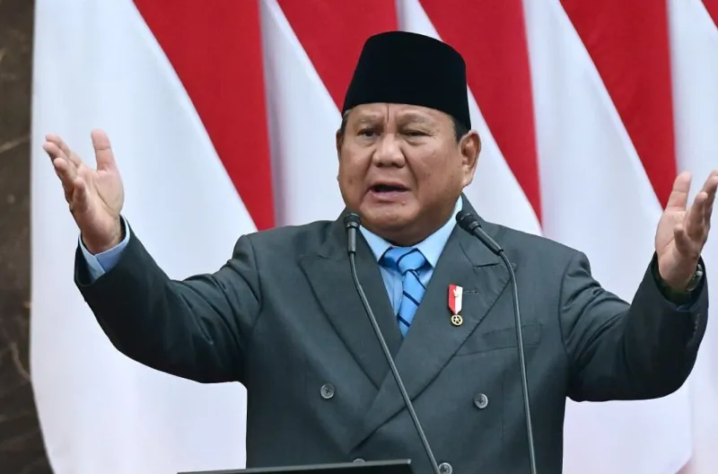 Presiden Prabowo Subianto menyampaikan Keterangan Pemerintah atas Rancangan Undang-Undang (RUU) tentang APBN Tahun Anggaran 2027 beserta Nota Keuangan dan dokumen pendukungnya dalam Rapat Paripurna Pembukaan Masa Persidangan I DPR RI Tahun Sidang 2026–202