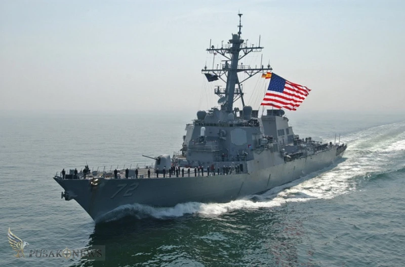 USS Mahan (DDG-72) 
©PusakoNews.com/Ilustrasi