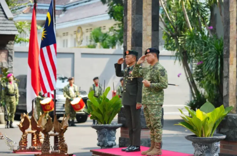 Panglima TNI Terima Kunjungan Panglima Angkatan Tentera Malaysia, Perkuat Kerja Sama Pertahanan
