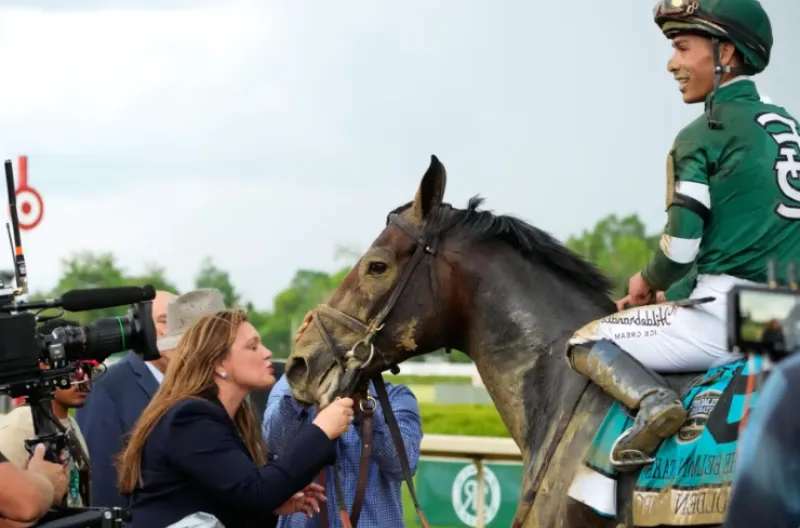 Golden Tempo Taklukkan Belmont Stakes Ke-158, Cherie Devaux Ukir Sejarah Baru di Ajang Triple Crown