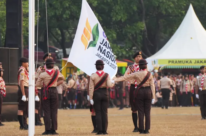 Jambore Nasional XII 2026 Diikuti 19.833 Peserta, Pramuka Didorong Dukung Swasembada Pangan