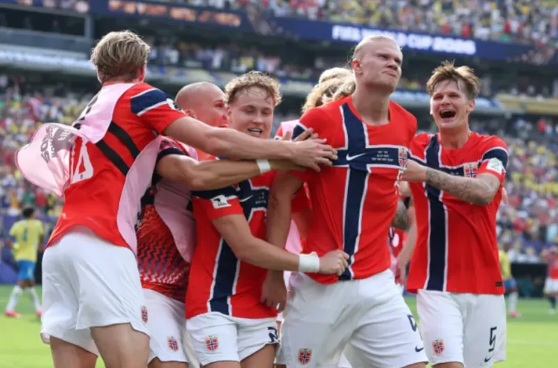 Norwegia Singkirkan Brasil 2-1, Erling Haaland Antar Timnas Viking Ukir Sejarah ke Perempat Final Piala Dunia 2026