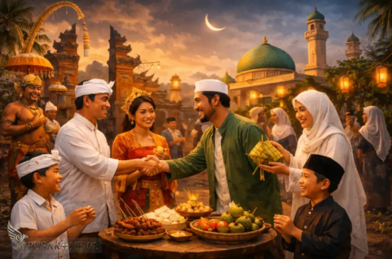 Ada Nilai Luhur Kebangsaan yang Kuat Di Balik Hening Nyepi dan Ramai Lebaran