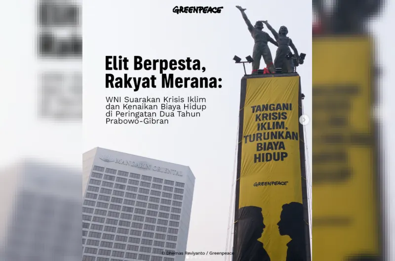 Instagram: @greenpeaceid