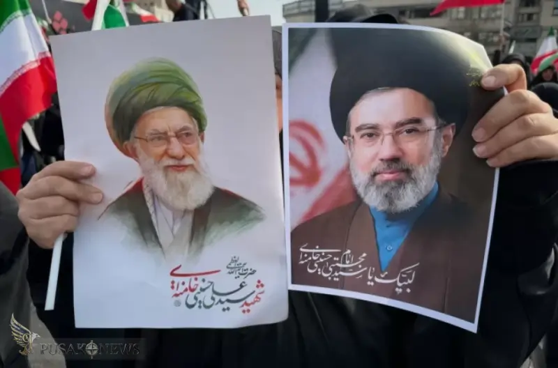 Pemimpin Tertinggi Iran, Mojtaba Khamenei, memerintahkan militer negaranya agar tetap menutup akses di Selat Hormuz
©PusakoNews.com/red