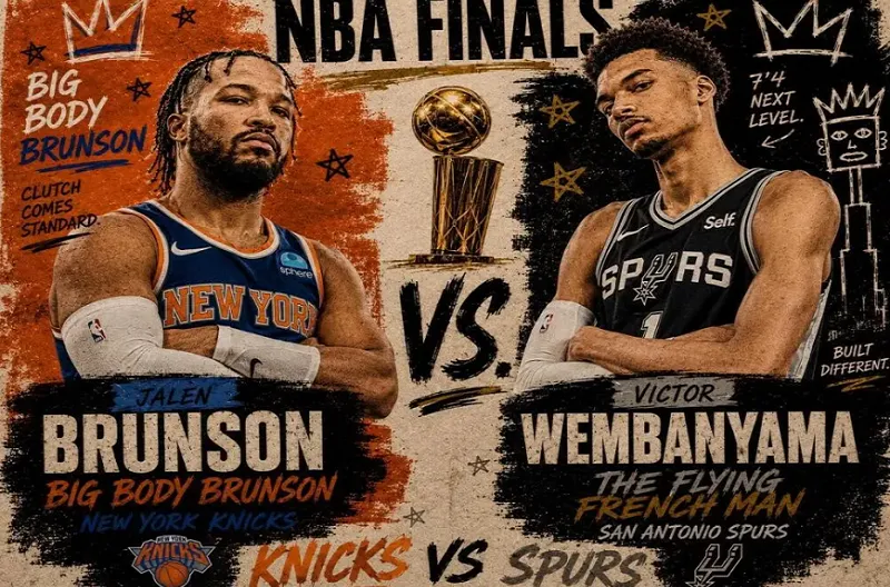 Final NBA 2026 Hadirkan Ulang Duel Bersejarah Spurs vs Knicks, Panggung Baru Kejayaan dan Penebusan