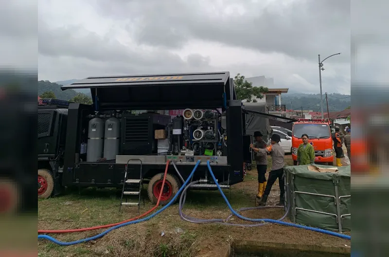 Galodo Arosuka, Pramuka Peduli Kota Solok Bantu Relawan dan Warga