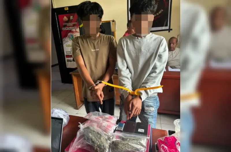 Polisi Amankan Dua Pria di Guguak, Sita Paket Diduga Ganja dalam Pengembangan Kasus