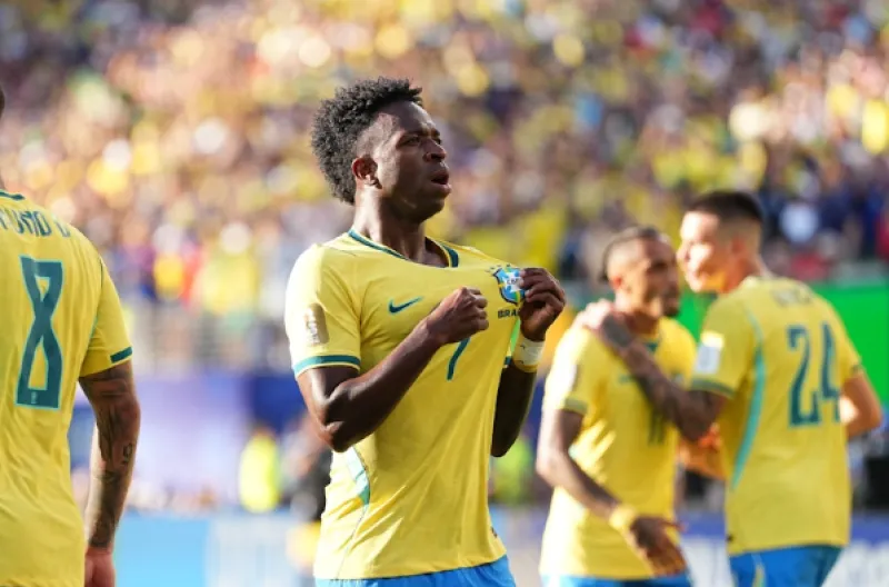 Vinicius Jr Selamatkan Brasil dari Kekalahan, Selecao Ditahan Imbang Maroko 1-1 di New York New Jersey