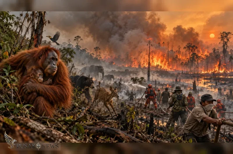 Karhutla: Ketika Hutan Terbakar, Manusia Menderita dan Satwa Kehilangan Rumah, Siapa Bertanggung Jawab?