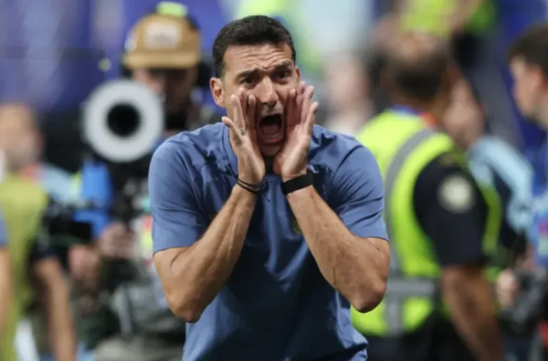 Pelatih Argentina Lionel Scaloni