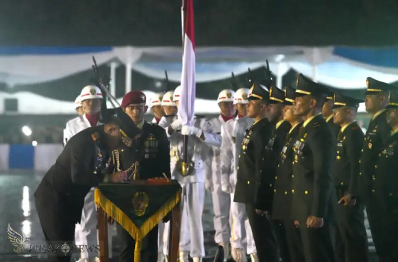 KSAD Lantik 1.202 Perwira Remaja Diktukpa TNI AD Gelombang I TA 2026