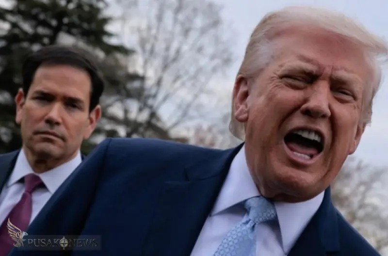 Tingkat kepuasan publik warga Amerika Serikat (AS) terhadap Presiden Donald Trump menurun Tajam
©PusakoNews.com/red